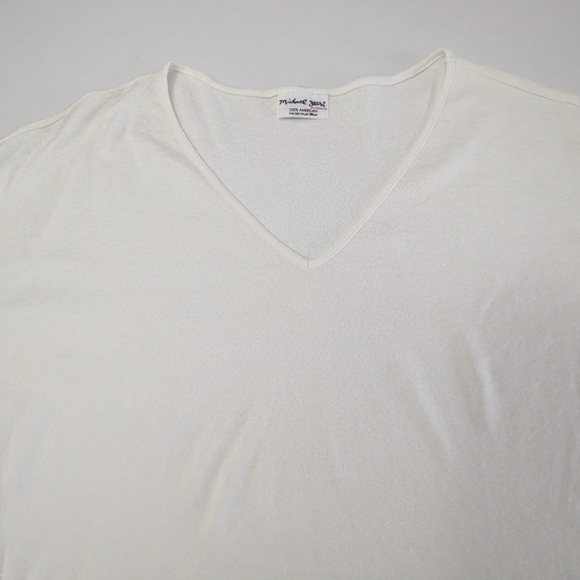 Michael Stars the Original Tee Women's Shirt Short Sleeve Pearl One Size NWOT - Picture 2 of 6